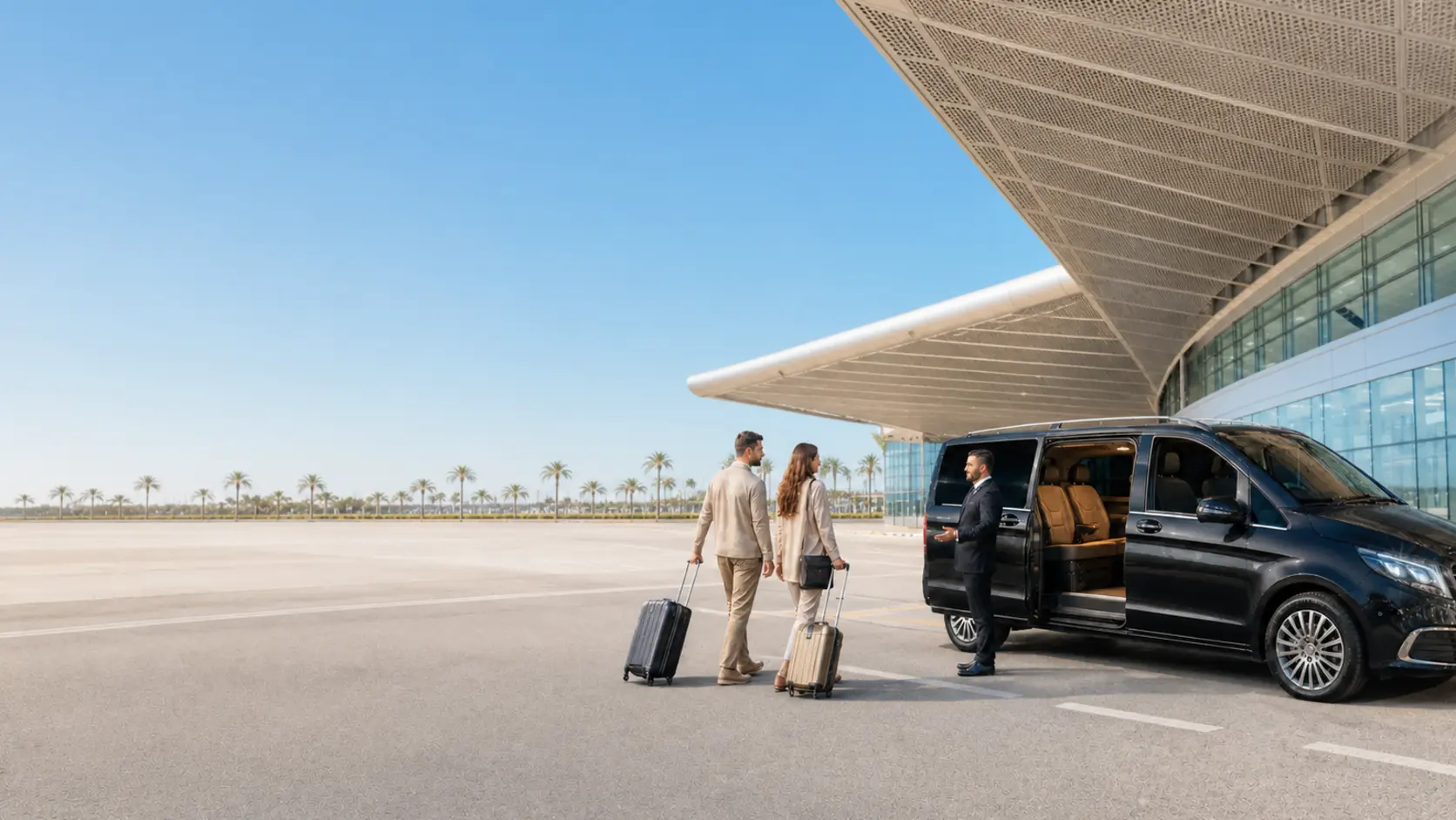 A premium service moment supported by a connected operation.